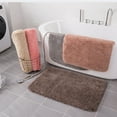 thumbnail image 7 of Xukmct Luxury Bath Rug Absorbent Soft Plush Bathroom Mat Machine Washable Microfiber Floor Mats for Shower, Bathtub, Kitchen, 20" x 31", 7 of 7