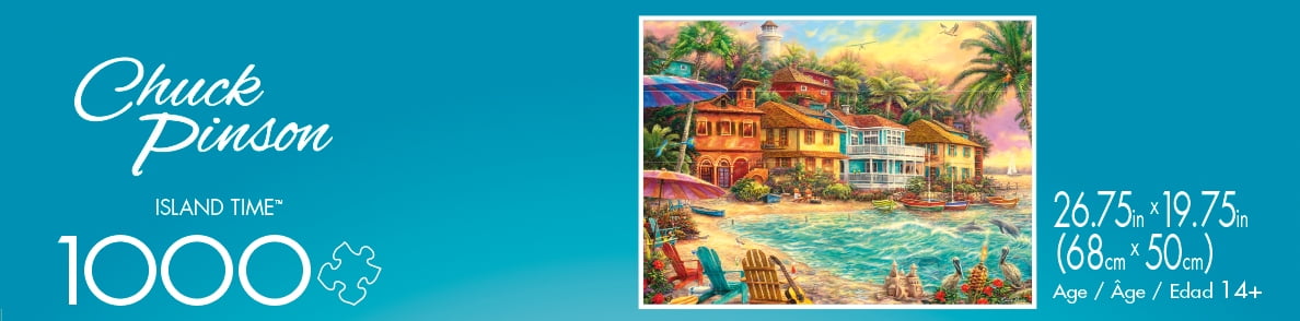 Buffalo Games 1000-Piece Chuck Pinson Collection Island Time Jigsaw Puzzle
