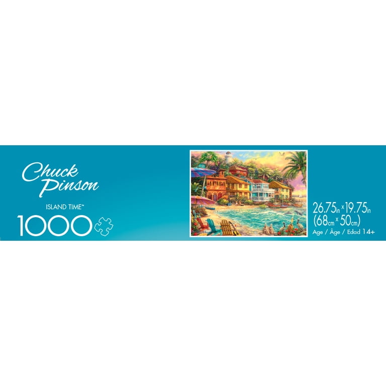 JUST TIME FINALE 1000ピース Buffalo Games 1000-Piece Chuck Pinson Collection Island Time