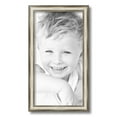 thumbnail image 2 of ArtToFrames 10x19" Antique Silver Panel Picture Frame, Silver Wood Poster Frame, with Regular Glass and 2 (FBPL-4760), 2 of 7