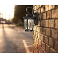 thumbnail image 6 of Minka Lavery Merrimack 16 1/4" High Black LED Outdoor Wall Light, 6 of 7