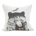 thumbnail image 2 of Fennco Styles Cartoon Animal Printed Cotton Decorative Throw Pillow 16" Square, 2 of 7