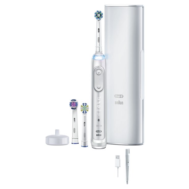 【新品未開封】BRAUN Oral-B GENIUS 10000 本体 ホワイト Oral-B Genius X 10000, AI Rechargeable Electric Toothbrush, White