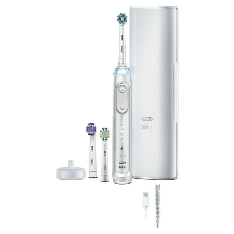 Oral-B Genius X 10000, AI Rechargeable Electric Toothbrush, White