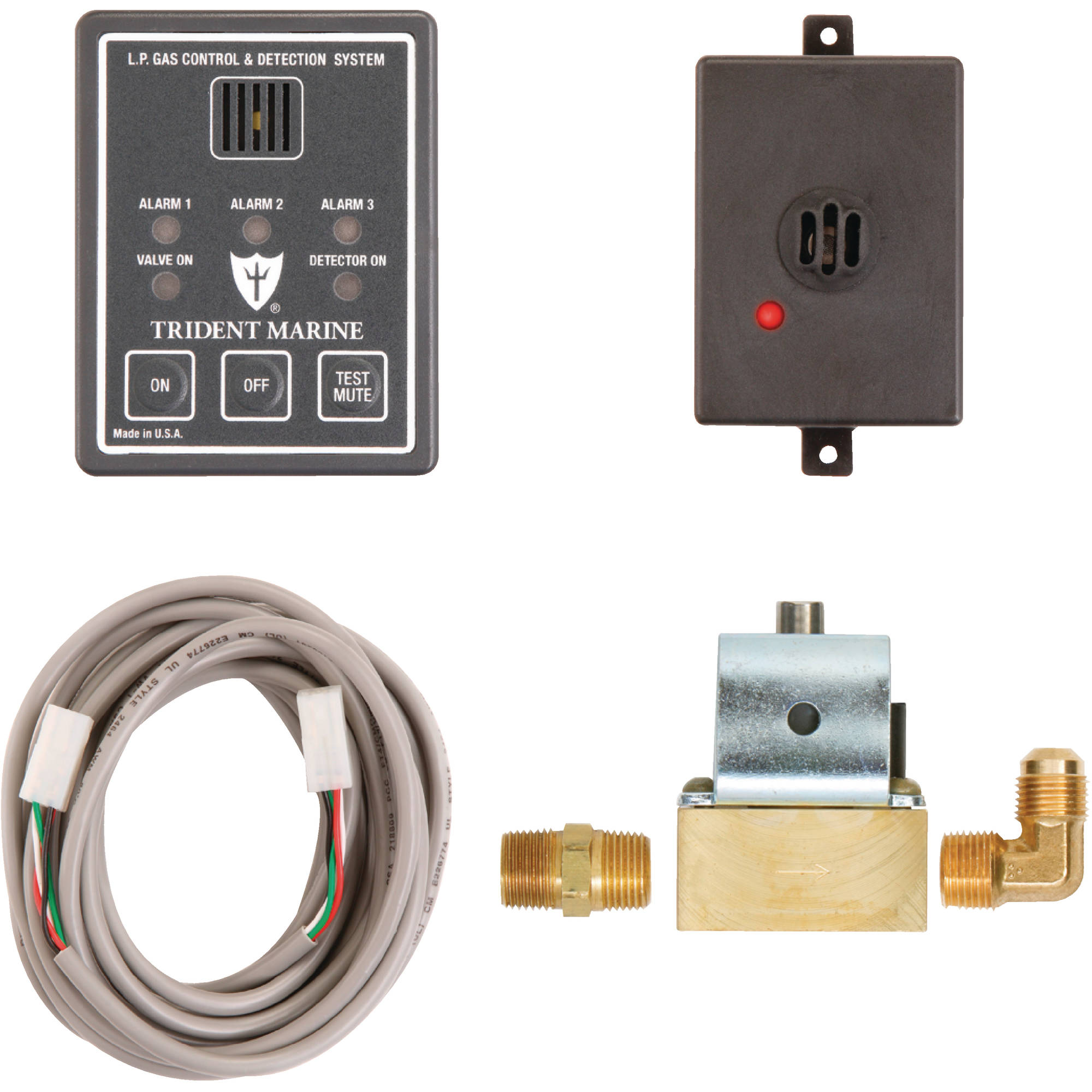 Trident 13007761KIT LPG 12V Control & Detection System with 10