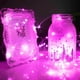 thumbnail image 2 of Guirnalda de luces LED Ineximun de 7 pies, 20 LED rosas, impermeables, 2 of 7