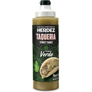 HERDEZ TAQUERIA STREET SAUCE Original Verde Taco Sauce, 9 oz Plastic Bottle
