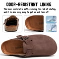 thumbnail image 4 of BERANMEY Women's Clogs & Mules Shoes Stylish Comfort Potato Clogs Shoes with Arch Support Cork Footbed Couple's Clogs for Women and Men, 4 of 9