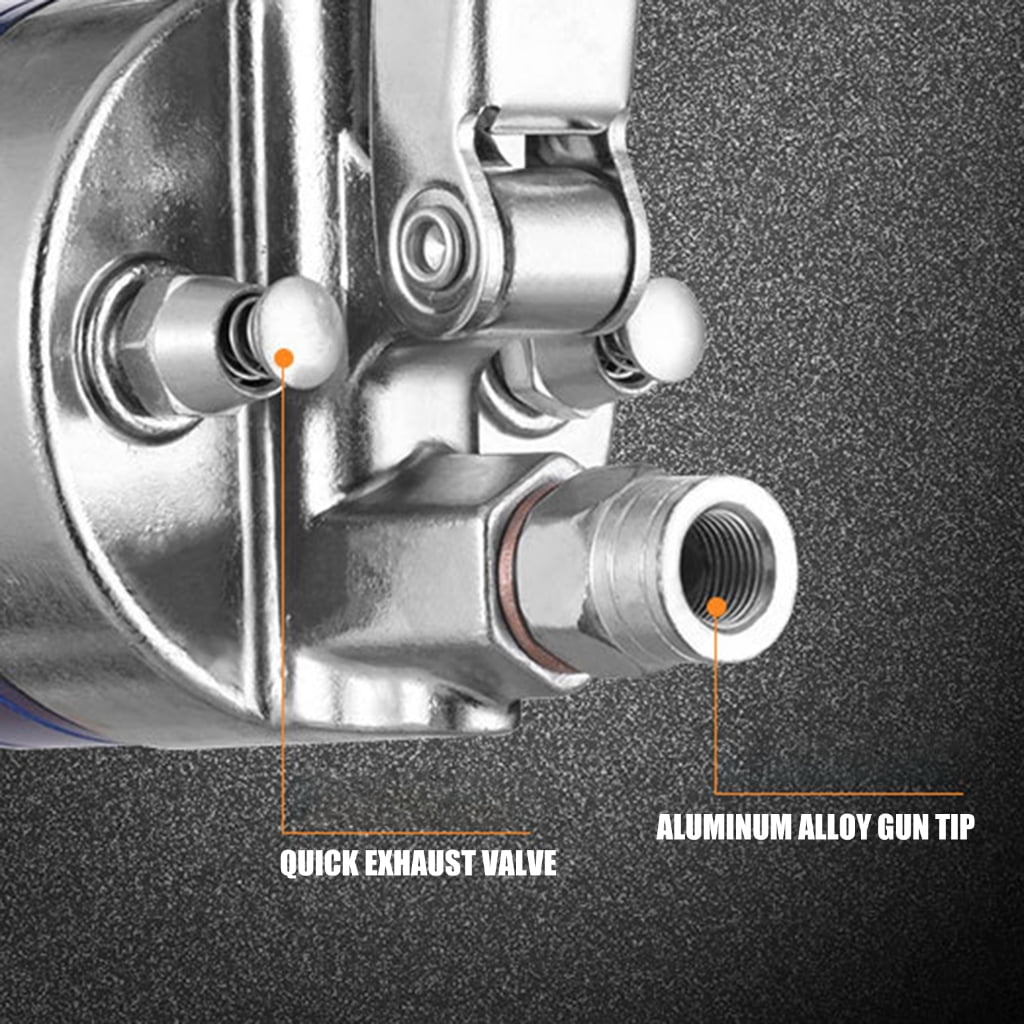 High Pressure Manual Grease Injector With Clear Tube For Construction Equipment