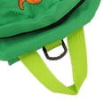 thumbnail image 2 of M Buder Mochila para Niños Pequeños Diseño de Dinosaurio Lindo Prevención de Pérdida Gran Capacidad con Correa de Seguridad Ajustable para Bebés 2 a 4 Años, Color Verde, 28 cm / 11 inches, 2 of 9