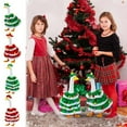 thumbnail image 6 of FAMTKT Porch Goose Outfits Christmas Decorations Christmas Goose Costume with Hat Dress Festive with Bells and Pom-poms Tree Red and Green, 6 of 7