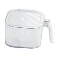 thumbnail image 4 of CHUANK Seasoning Box 4 Grids Dustproof Easy to Refill Spice Dispenser Condiment Container for Sugar Restaurant Dining Room Home Clear, 4 of 10