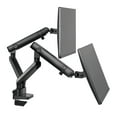 thumbnail image 2 of SilverStone Technologies ARM25 Dual Monitor Arm with Mechanical Spring Design & Versatile Adjustability - Black, 2 of 15
