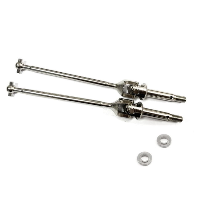 Eje CVD delantero Vogacara para 1/10 LOSI Baja Rey 4WD Plata