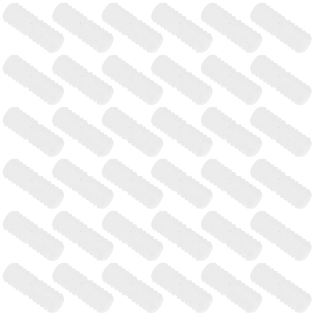 KALLORY 100Pcs Durable Nylon Furniture Connector Inserts for Cabinet and Shelf Assembly Hardware