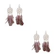 thumbnail image 2 of Sonducket 1 par de pendientes de mujer, estilo bohemio, gotas para las orejas delicadas, ropa única para mujeres y niñas, adorno, joyería para Type2 NO2, 2 of 6