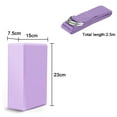 thumbnail image 5 of Cork Yoga Block 2 Pack EVA Foam Yoga Block Set of 2 Yoga Block with Strap, Yoga Bricks with Strap, Yoga Block Yoga Brick Yoga Cube Stretch Blocks Stretching Blocks, 5 of 5