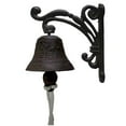 thumbnail image 2 of Rustic Iron Bird Door Bell Wall Mounted Antique Decor Bell For Indoor Outdoor Wind Chime Parts Glass, 2 of 9