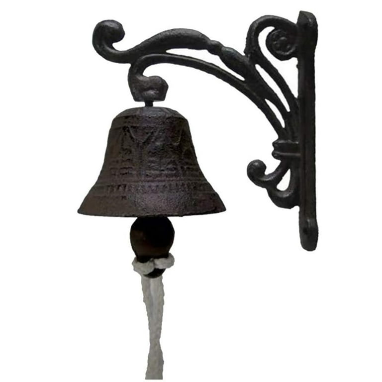 Cast Iron Hummingbird Hanging Bell Indoor Outdoor Wall Mount Garden Bird Decor Cast Iron Hummingbird Hanging Bell Indoor Outdoor Wall Mount Garden Bird Decor