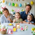 thumbnail image 6 of CoreLiving 12 Sheets DIY Happy Easter Egg Bunny Sticker Set - Bulk Craft Stickers for Easter Basket Stuffers Party Favor Supplies Spring Scrapbook Decorations Egg Fillers, 6 of 9