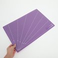thumbnail image 3 of SEWACC craft cutting mat Cutting Mat Purple PP 1Set Portable For Journal Making, 3 of 8