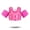 1-Rose Flowers, variant on Gogokids Children's Adjustable Life Jacket, Red Dinosaur, 2-6 Years