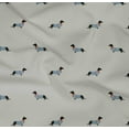 thumbnail image 4 of oneOone Organic Cotton Poplin Twill Fabric Dachshund Dog Print Fabric by The Yard 42 Inch Wide, 4 of 4