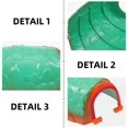 thumbnail image 2 of Railway Cave Model for Decoration Use Green ABS Tunnel Model Toy, 2 of 5