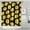 Yellow Lemon Fruit, variant on Yellow Lemon Fruit Dots Black Pattern Shower Curtain 36"x72" ,Bathroom Decorative Shower Curtains Set with 12 Hooks,Modern Waterproof Washable Shower Curtain