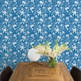 thumbnail image 4 of Tempaper Otomi Dove Blue Peel and Stick Wallpaper, 20.5" x 16.5', 4 of 9