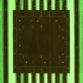 thumbnail image 1 of Ahgly Company Indoor Square Abstract Green Contemporary Area Rugs, 6' Square, 1 of 1
