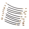 thumbnail image 1 of Bunblic 2x10 Pieces Nylon Violin End Rope Tailpiece Tail Guts for 1/2 1/4 Violin, 1 of 8