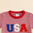 thumbnail image 4 of Infant Boy Clothes Toddler Infant Baby Summer Outfits 4th of July 250 Boy Shorts Set 2Pcs Spring Clothes Suit Kaprioy Baby Boy Summer Clothes, 4 of 6