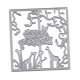 thumbnail image 1 of 1 plantilla cuadrada de jirafa, plantilla de troqueles de corte de material acero al carbono para tarjetas, revistas, álbumes de recortes, vacaciones, manualid, 1 of 9