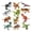 D（12 Pieces）, variant on Fddxhl Dinosaur Toys Clearance, 12 Pieces Dinosaur Building Blocks Set for Kids Ages 4-8, D