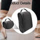 thumbnail image 4 of Bolsa para zapatos de viaje, estuche para zapatos, bolsa de almacenamiento impermeable para deportivos, bolsas de viaje para para correr y otros, 4 of 5