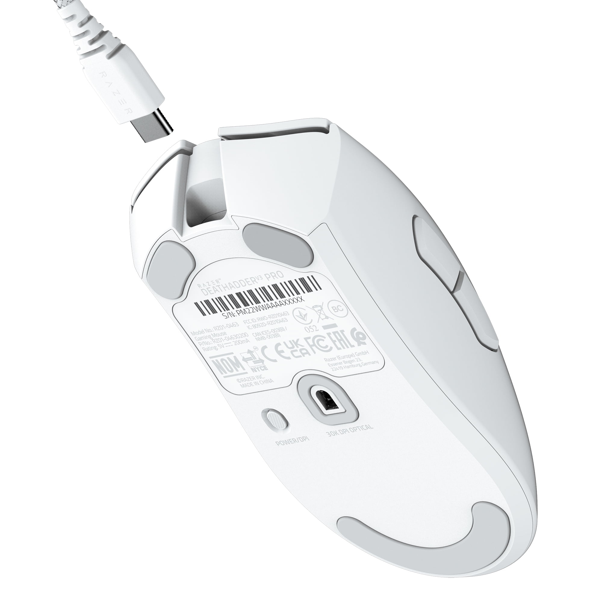 Razer DeathAdder V3 Pro Wireless Esports Gaming Mouse, 64g, 5 