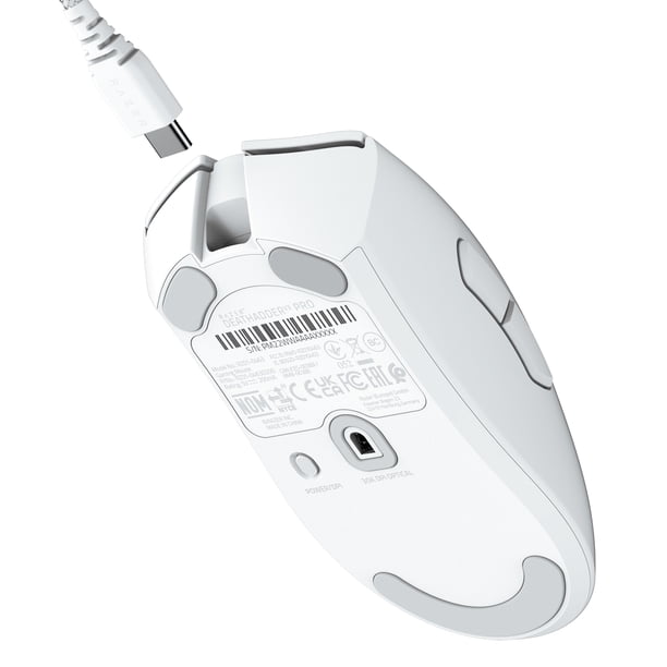 マウス・トラックボール Razer DEATHADDER V3 PRO White Razer DeathAdder V3 Pro Wireless Esports Gaming Mouse, 64g, 5