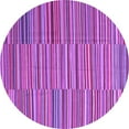 thumbnail image 1 of Ahgly Company Indoor Round Southwestern Purple Country Area Rugs, 5' Round, 1 of 4