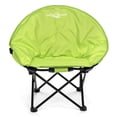 thumbnail image 3 of Lucky Bums Moon Camp Kids Adult Indoor Outdoor Comfort Lightweight Durable Chair with Carrying Case, Green, Medium, 3 of 5