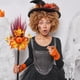 thumbnail image 3 of Decoraciones de Fiesta de Halloween Halloween Bruja Mago Lana Calabaza Bruja Fantasma Fiesta Decoración Accesorios Baile Halloween Niños Desafío Volar Casa Juego de Rol, 3 of 6