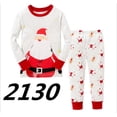 thumbnail image 4 of Conjunto de Pijama de Navidad para niños y niñas, ropa de dormir con dibujos animados, de 2 a 7 años, 4 of 4