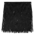 thumbnail image 1 of 10 Yardas 8 Cordoncillo Fleco Borde Borla Costura Encaje Cinta Pelo Poliéster Borde Cinta para Manualidades Costura Ropa, Negro, 1 of 6