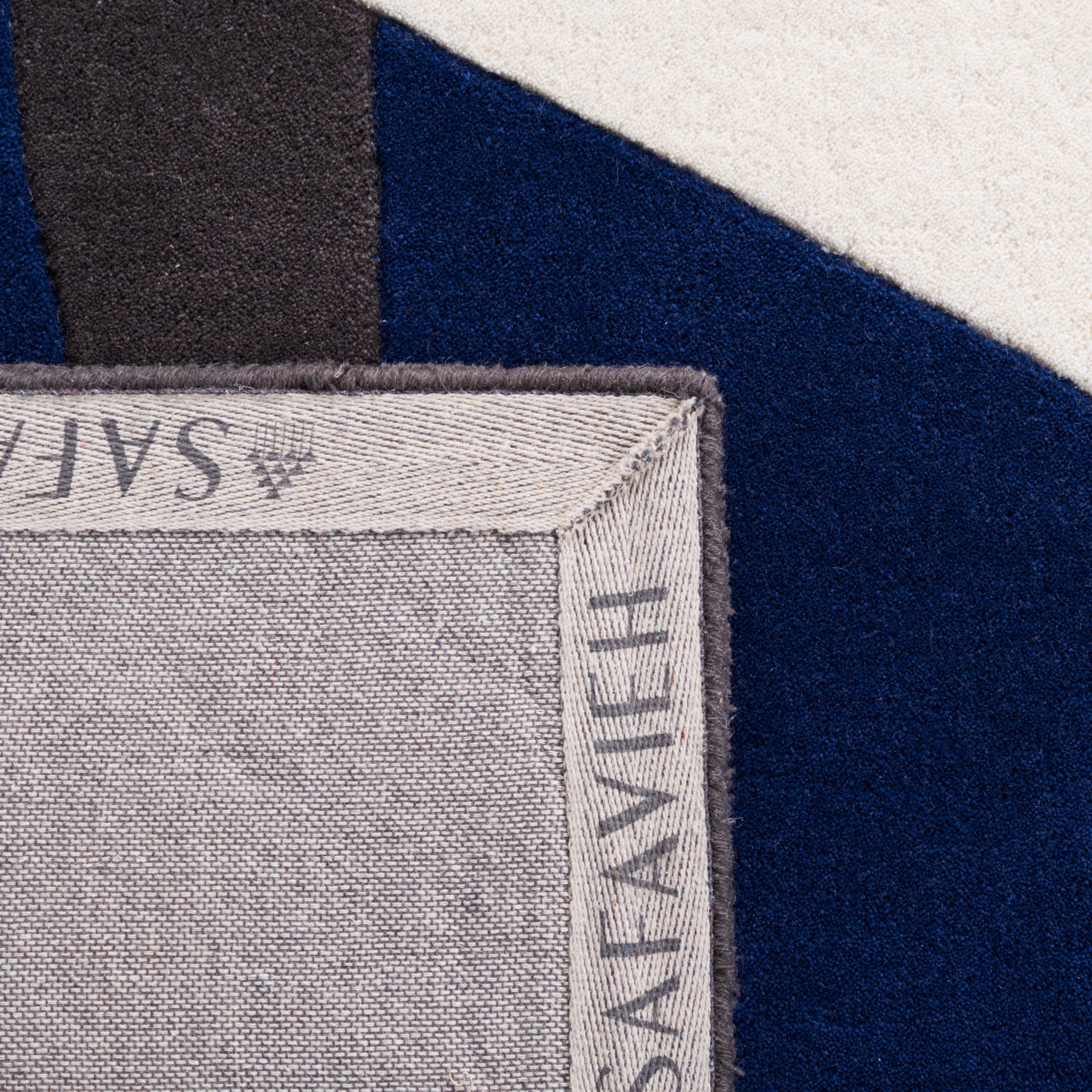 SAFAVIEH Fifth Avenue Deforrest Abstract Area Rug, Blue/Ivory, 8' x 10'