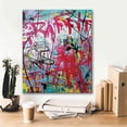 thumbnail image 5 of Epic Graffiti 'Graffiti' by David Drioton, Giclee Canvas Wall Art, 20"x24", 5 of 8