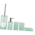thumbnail image 4 of DOLITY 5 Pieces Bathroom Accessory Set Modern Gifts Easy to Clean Toothbrush Holder Morandi Green, 4 of 9