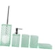 thumbnail image 4 of Juego de 5 accesorios de baño, práctico cepillo de baño. Morandi Green, 4 of 9