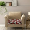 thumbnail image 5 of ZUXONGSY Christmas Holly Couch Cushion Cover Sofa Seat Cushion Slipcovers 1 Seater Armchair Cushion Cover Stretch Sofa Seat Sushion Cover Couch Covers Furniture Protector Xmas Decor, 5 of 5