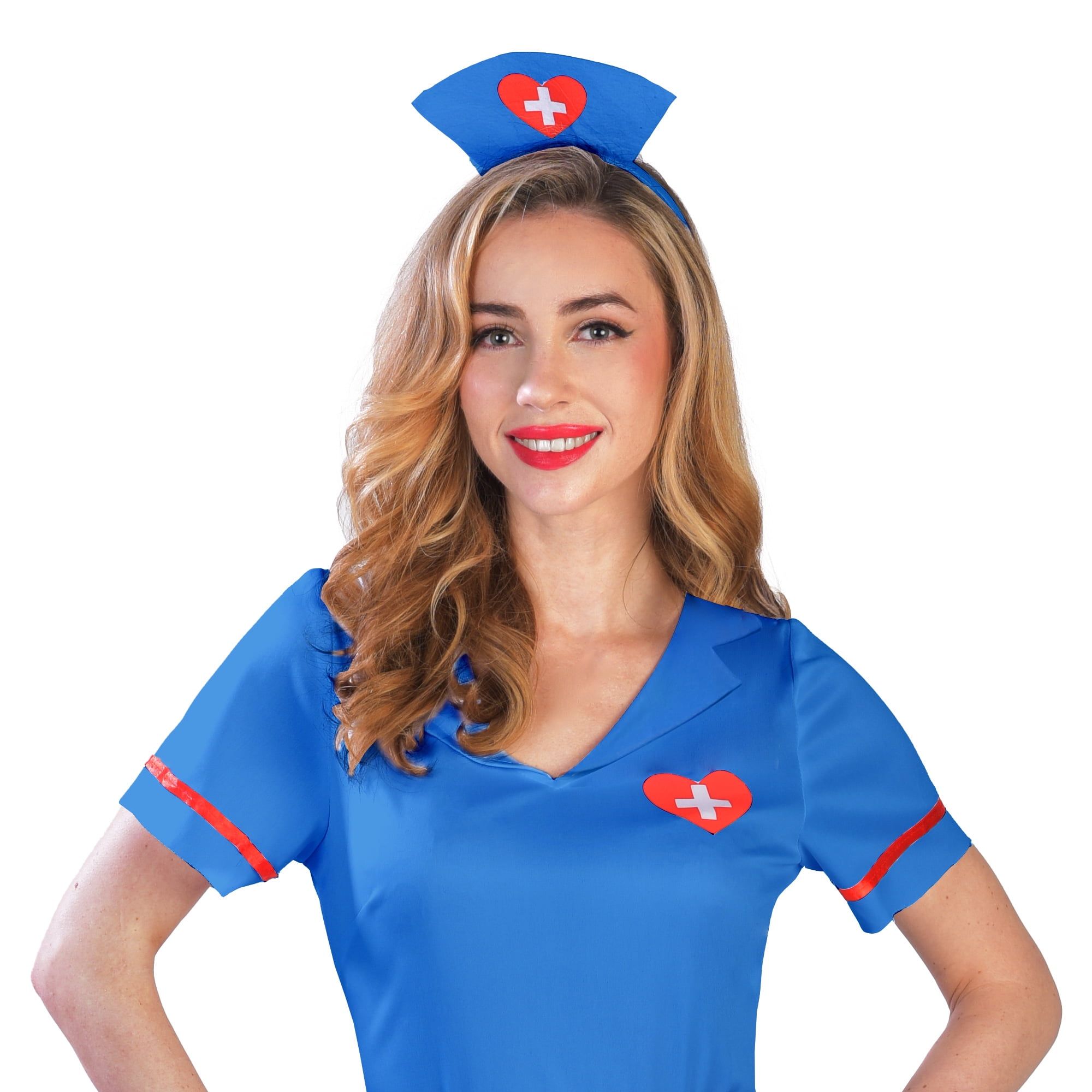 Nurse Halloween Costume for Adults, Women's Size S (4/6), by Way to Celebrate
