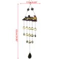 thumbnail image 3 of CIYISON Garden Bird Multi-Bells Wind Chimes for Outside Decoration Tuned Elegant Wind Chime Soothing Melodic Deep Tones Outdoor, 3 of 13
